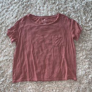 AEO SOFT N SEXY FLOWY CROP TOP